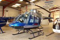 G-OAMI @ EGBW - Bell 206B at Wellesbourne
