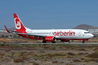 D-ABBE @ GCRR - Air Berlin B737 at Arrecife , Lanzarote in March 2010 - by Terry Fletcher