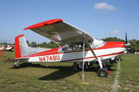 N4748U @ KLAL - Cessna 180 - by Mark Pasqualino