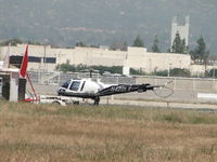 N420LE @ ONT - LA Impact parked at Ontario - by Helicopterfriend