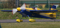 G-CBHR @ EGCF - About to do it's second display - by Paul Lindley