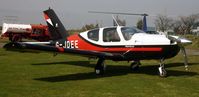 G-JDEE @ EGCF - Just visiting - by Paul Lindley