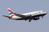 G-GFFI @ EGNT - Boeing 737-528 at Newcastle Airport in 2006. - by Malcolm Clarke