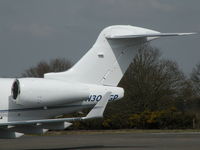 N300GP @ EGLK - TAIL FEATHERS, VISITING CHALLENGER  - by BIKE PILOT