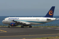 EC-JQP @ GCRR - Iberworld A320 at Arrecife - by Terry Fletcher