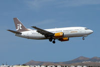OY-JTE @ GCRR - Jettime B737 at Arrecife , Lanzarote in March 2010 - by Terry Fletcher