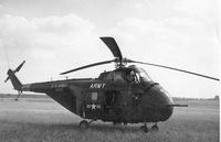 N6735 - UH-19D in field near Hecker, IL - by Roger Gould's camera, used by Crew Chief I believe was Sgt. Lacey.