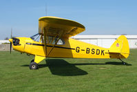 G-BSDK @ EGCL - at Fenland on a fine Spring day for the 2010 Vintage Aircraft Club Daffodil Fly-In - by Terry Fletcher