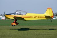 G-AZYS @ EGCL - at Fenland on a fine Spring day for the 2010 Vintage Aircraft Club Daffodil Fly-In - by Terry Fletcher