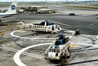 N620PA @ JFK - S-61L of New York Airways at the terminal at Kennedy in the Summer of 1977. - by Peter Nicholson