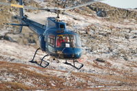 C-GWMO - Nice picture of Heli Explore Astar take off part one - by Heli Explore Inc