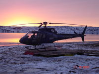 C-GWMO - Super nice evening at Windy camp Nunavut - by Heli Explore Inc