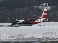 N411JF @ KLUK - Arriving at a snowy Lunken - by Kevin Kuhn