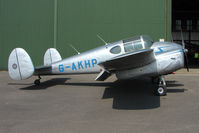 G-AKHP - 1947 Miles Aircraft Ltd MILES M65 GEMINI 1A, c/n: 6519 at North Cotes Airfield - by Terry Fletcher
