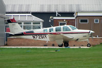 N7251Y @ EGNF - 1985 Beech A36 at Netherthorpe - by Terry Fletcher