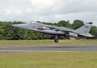 XZ104 @ EGYC - Royal Air Force Jaguar GR3A (c/n S105). Operated by 41 Squadron, coded 'FM'. Coltishall. - by vickersfour