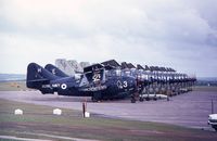 XA454 @ EGDA - Coded 3/H of 849 NAS based at RNAS Brawdy, Wales, UK. Brawdy Naval Air Day 1969 - by Roger Winser