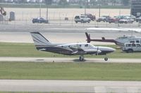 N414WE @ DAB - Cessna 414A - by Florida Metal