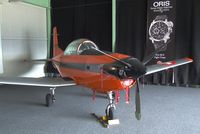 A-907 @ LSZR - Pilatus PC-7 of the Swiss air force, latest addition at the Fliegermuseum Altenrhein