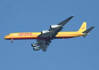 N803DH @ MCO - DHL DC-8-73 - by Florida Metal