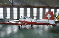 HB-KIU @ LSZR - Piaggio (VFW/Fokker (Focke-Wulf)) P.149D at the Fliegermuseum Altenrhein