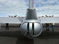 N5017N @ OXR - 1944 Boeing B-17G Flying Fortress 'Aluminum Overcast', tail guns for tail gunner - by Doug Robertson