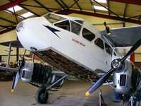 G-AKOE @ X7CH - at Chirk Airfield, near Wrexham, North Wales - by Chris Hall