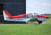 G-BRNU @ EGLM - Robin DR400 - Lycoming 0-360-A3A - Mtow 1100 kgs. - by moxy