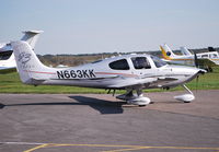 N663KK @ EGTF - Cirrus Design SR22 - by moxy
