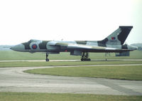 XM655 @ EGXW - Royal Air Force Vulcan B2. Operated by 44 Squadron. - by vickersfour