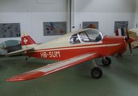 HB-SUM @ LSZR - CAB (Constructions Aeronautiques De Bearn) GY.201 Minicab at the Fliegermuseum Altenrhein - by Ingo Warnecke