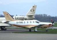D-FIRE @ LSZR - SOCATA / Mooney TBM-700A at St. Gallen-Altenrhein airfield - by Ingo Warnecke