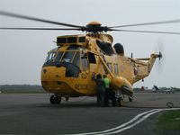 ZH541 @ EGFH - Thirsty Sea King. Coded V and operated by A Flight of 22 Squadron RAF - by Roger Winser