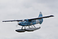 C-FITF @ YVR - landing on the Fraser River - by metricbolt