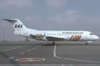 SE-DGP @ VIE - SAS Fokker 28