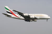 A6-EDG @ EGLL - 2009 Airbus A380-861, c/n: 023 - by Trevor Toone