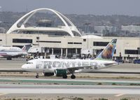 N801FR @ KLAX - Airbus A318 - by Mark Pasqualino