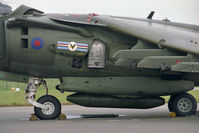 ZD410 @ EGVN - British Aerospace Harrier GR5 at Brize Norton in 1994. - by Malcolm Clarke