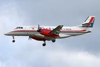 G-MAJM @ EGNT - British Aerospace Jetstream 41 on finals to 25 at Newcastle Airport in 2006. - by Malcolm Clarke