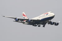 G-CIVR @ EGLL - BOEING 747-436, c/n: 25820 - by Trevor Toone