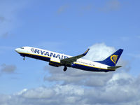 EI-DPI @ EGPH - Edinburgh based Ryanair B737-800 departs runway 24 - by Mike stanners