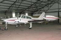 G-BKSB @ EGNG - Cessna T310Q at Bagby Airfield, UK in 2004. - by Malcolm Clarke