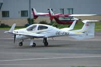 OE-FNS @ EGBJ - Diamond at Gloucestershire Airport - by Terry Fletcher