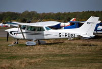 G-PDSI @ EGLK - Cessna 172 Skyhawk at Blackbushe - by moxy