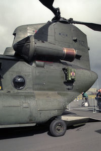 ZD575 @ EGQL - Boeing Chinook HC2 (352) at RAF Leuchars in 1997. - by Malcolm Clarke