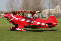 N80035 @ EGBR - Aerotek Pitts S-2A Special. Runner-up in the 2010 John McLean Trophy aerobatic competition at Breighton Airfield. - by Malcolm Clarke