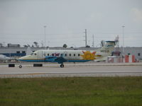 N81535 @ KMIA - Nice colors on this Beech - by ghans