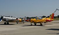 OO-DAF @ EBMB - OO-DAF Painted as H-50 Belgian Air Force.ST-40 SF.260 Marchetti BAF. - by Robert Roggeman
