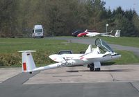 D-KADE @ EDKV - Stemme S 10VT (wings still folded) at Dahlemer Binz airfield