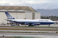 N120UA @ KLAX - Boeing 747-400